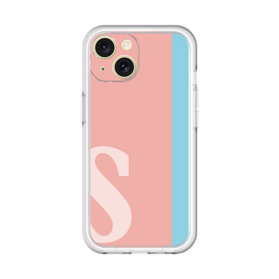 Slim Protection Premium Case［ オリジナル - initial color line - S pink ］