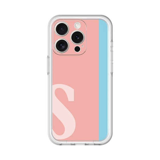 Slim Protection Premium Case［ オリジナル - initial color line - S pink ］