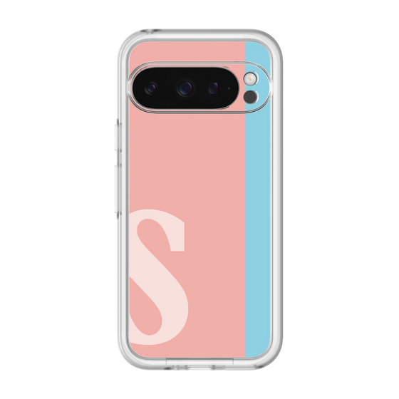 Slim Protection Premium Case［ オリジナル - initial color line - S pink ］