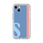 Slim Protection Premium Case［ オリジナル - initial color line - S blue ］