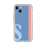 Slim Protection Premium Case［ オリジナル - initial color line - S blue ］