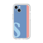 Slim Protection Premium Case［ オリジナル - initial color line - S blue ］