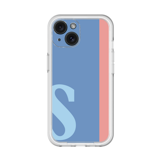 Slim Protection Premium Case［ オリジナル - initial color line - S blue ］