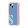 Slim Protection Premium Case［ オリジナル - initial color line - S blue ］