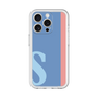 Slim Protection Premium Case［ オリジナル - initial color line - S blue ］