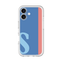 Slim Protection Premium Case［ オリジナル - initial color line - S blue ］