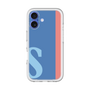 Slim Protection Premium Case［ オリジナル - initial color line - S blue ］