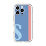 Slim Protection Premium Case［ オリジナル - initial color line - S blue ］