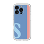 Slim Protection Premium Case［ オリジナル - initial color line - S blue ］