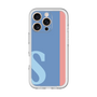 Slim Protection Premium Case［ オリジナル - initial color line - S blue ］