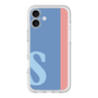 Slim Protection Premium Case［ オリジナル - initial color line - S blue ］