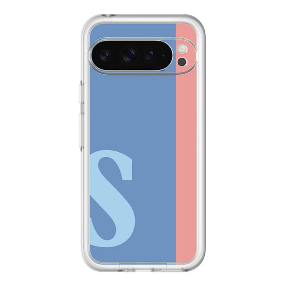Slim Protection Premium Case［ オリジナル - initial color line - S blue ］