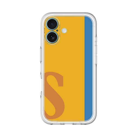 Slim Protection Premium Case［ オリジナル - initial color line - S orange ］