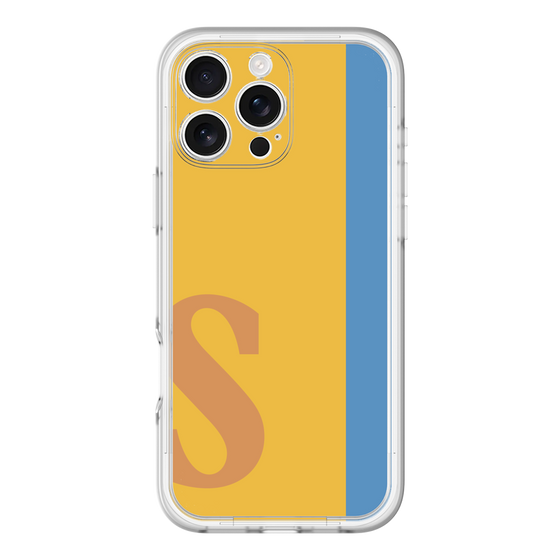 Slim Protection Premium Case［ オリジナル - initial color line - S orange ］