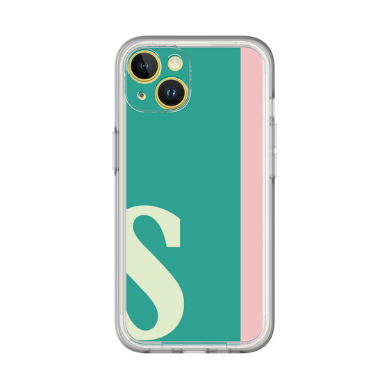 Slim Protection Premium Case［ オリジナル - initial color line - S green ］