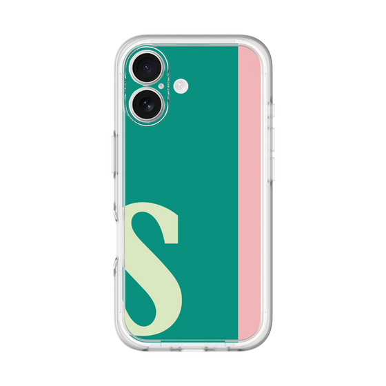 Slim Protection Premium Case［ オリジナル - initial color line - S green ］