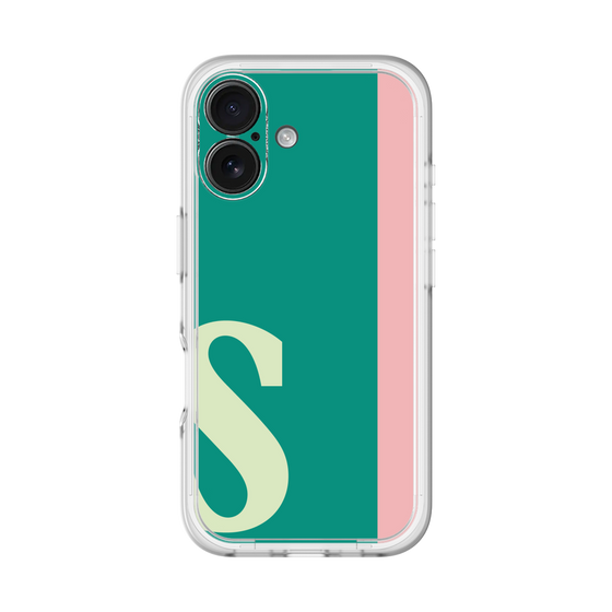 Slim Protection Premium Case［ オリジナル - initial color line - S green ］