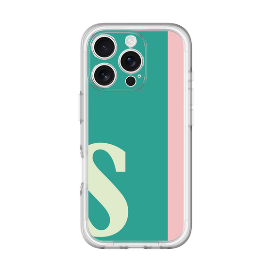 Slim Protection Premium Case［ オリジナル - initial color line - S green ］