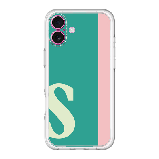 Slim Protection Premium Case［ オリジナル - initial color line - S green ］