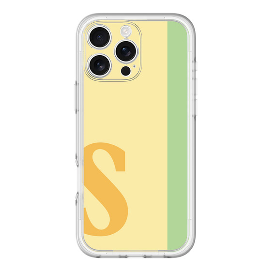 Slim Protection Premium Case［ オリジナル - initial color line - S yellow ］