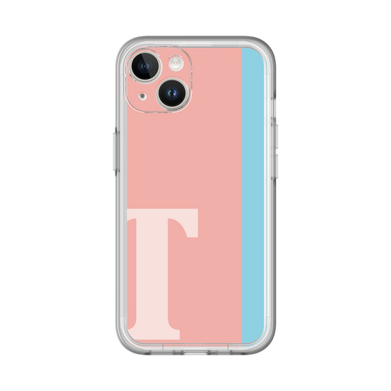 Slim Protection Premium Case［ オリジナル - initial color line - T pink ］