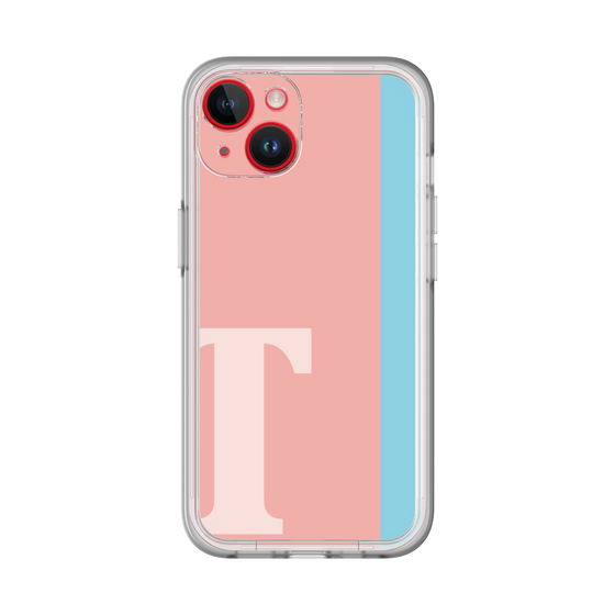 Slim Protection Premium Case［ オリジナル - initial color line - T pink ］