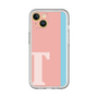 Slim Protection Premium Case［ オリジナル - initial color line - T pink ］