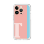 Slim Protection Premium Case［ オリジナル - initial color line - T pink ］