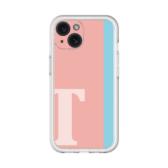 Slim Protection Premium Case［ オリジナル - initial color line - T pink ］