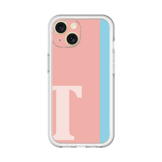Slim Protection Premium Case［ オリジナル - initial color line - T pink ］