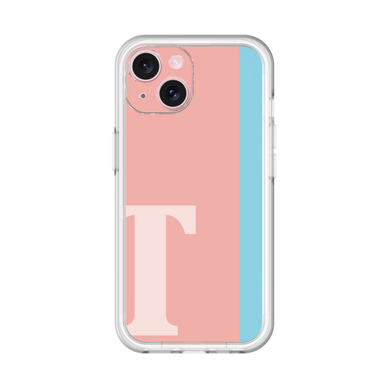Slim Protection Premium Case［ オリジナル - initial color line - T pink ］