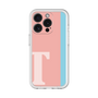 Slim Protection Premium Case［ オリジナル - initial color line - T pink ］