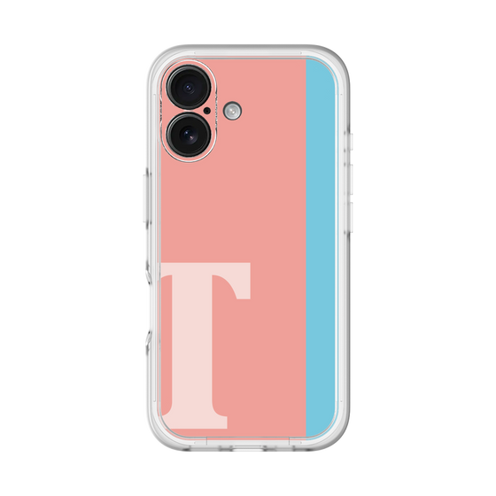 Slim Protection Premium Case［ オリジナル - initial color line - T pink ］