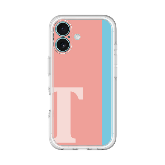 Slim Protection Premium Case［ オリジナル - initial color line - T pink ］