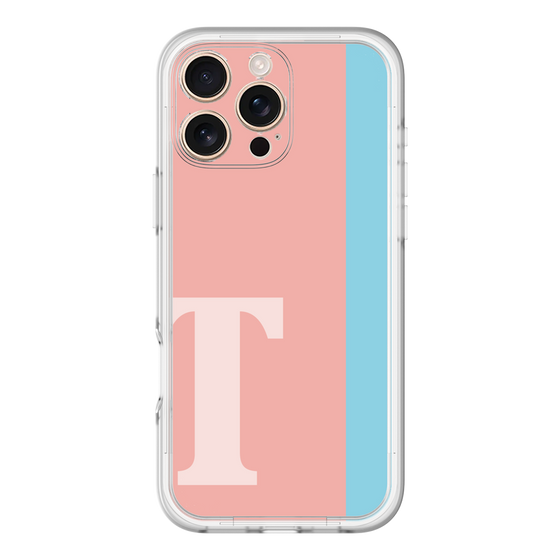 Slim Protection Premium Case［ オリジナル - initial color line - T pink ］