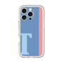 Slim Protection Premium Case［ オリジナル - initial color line - T blue ］