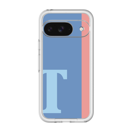 Slim Protection Premium Case［ オリジナル - initial color line - T blue ］