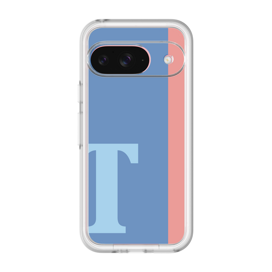 Slim Protection Premium Case［ オリジナル - initial color line - T blue ］