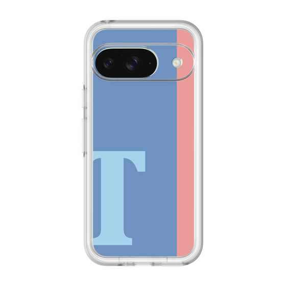 Slim Protection Premium Case［ オリジナル - initial color line - T blue ］