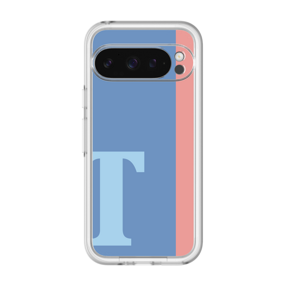 Slim Protection Premium Case［ オリジナル - initial color line - T blue ］