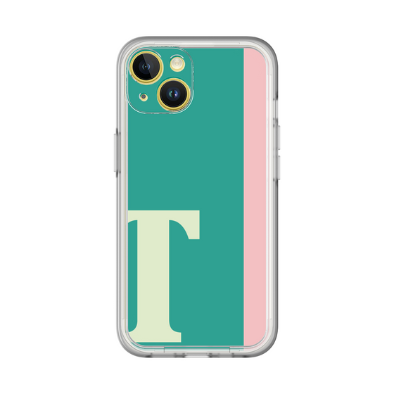 Slim Protection Premium Case［ オリジナル - initial color line - T green ］
