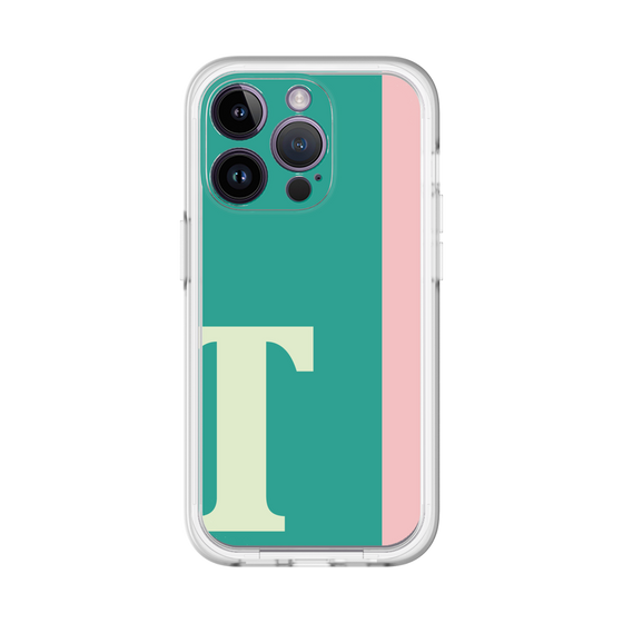 Slim Protection Premium Case［ オリジナル - initial color line - T green ］