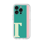 Slim Protection Premium Case［ オリジナル - initial color line - T green ］