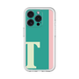 Slim Protection Premium Case［ オリジナル - initial color line - T green ］