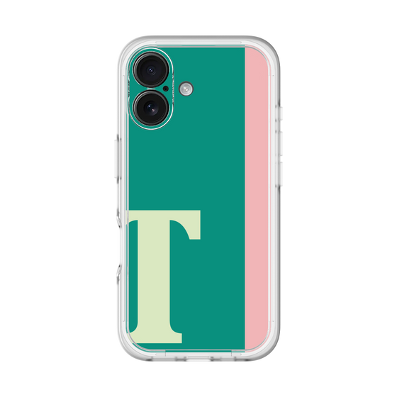 Slim Protection Premium Case［ オリジナル - initial color line - T green ］