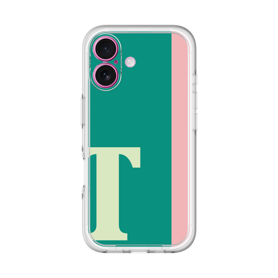 Slim Protection Premium Case［ オリジナル - initial color line - T green ］