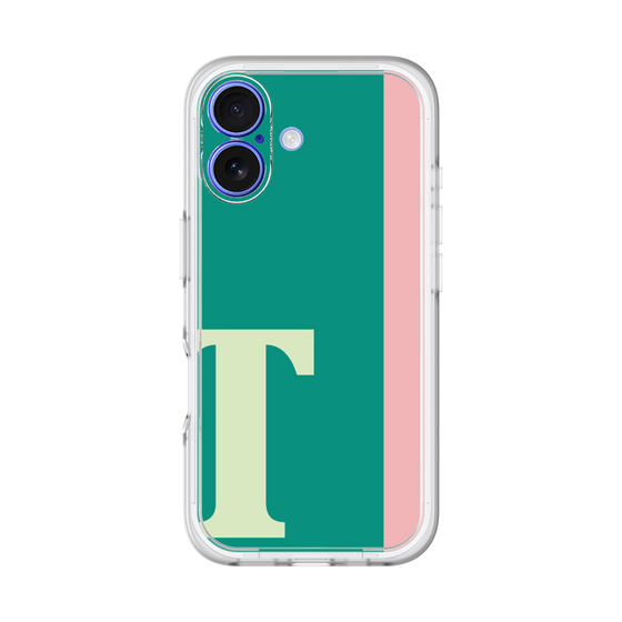 Slim Protection Premium Case［ オリジナル - initial color line - T green ］
