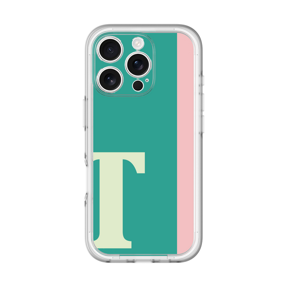 Slim Protection Premium Case［ オリジナル - initial color line - T green ］