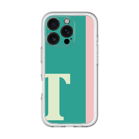 Slim Protection Premium Case［ オリジナル - initial color line - T green ］