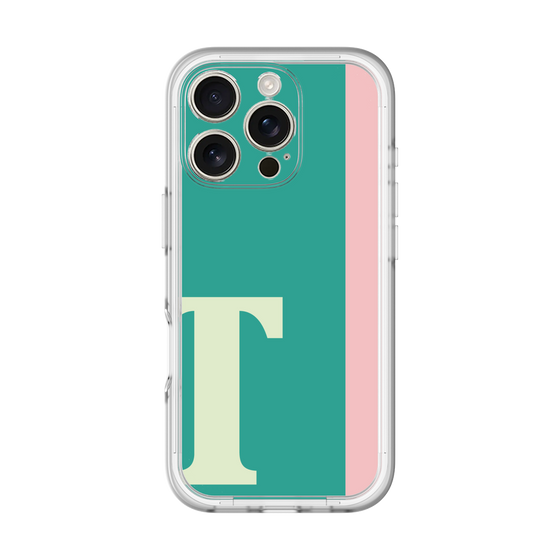 Slim Protection Premium Case［ オリジナル - initial color line - T green ］